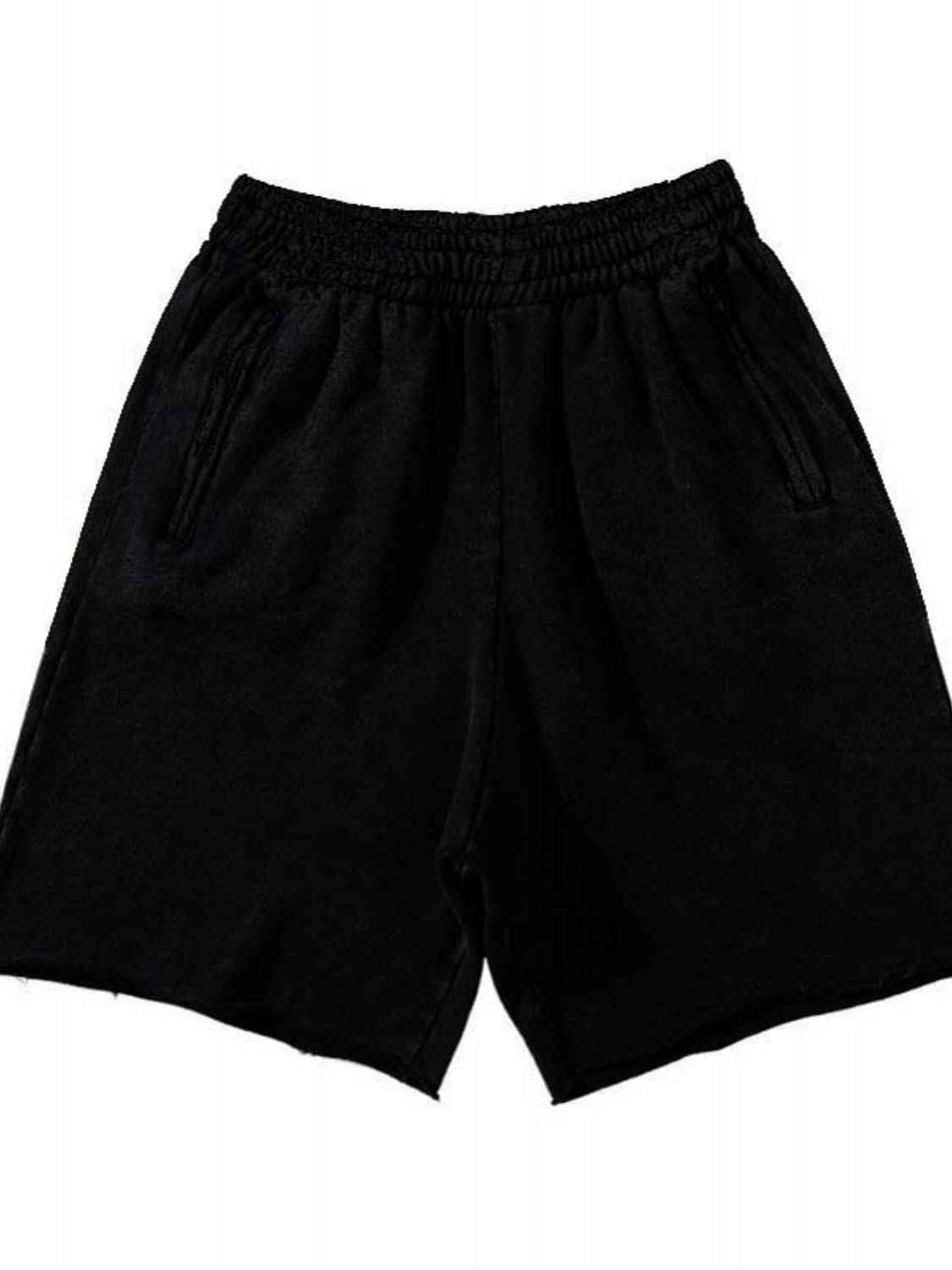 Men's Plus Size Elastic Waist Shorts - Damned Threads